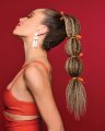 21" Crimped Pocked Pony Hairpiece by Kim Kimble