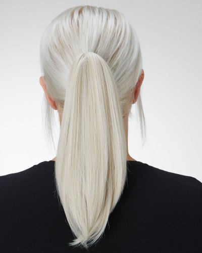 Sleek Mid-Length Pony by Hothair